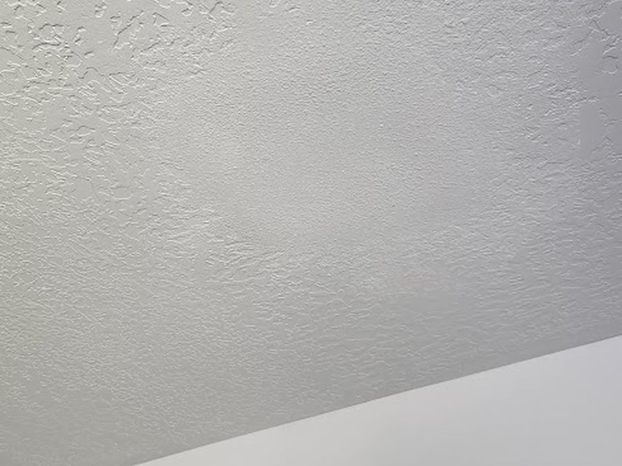 Ceiling drywall repair - after