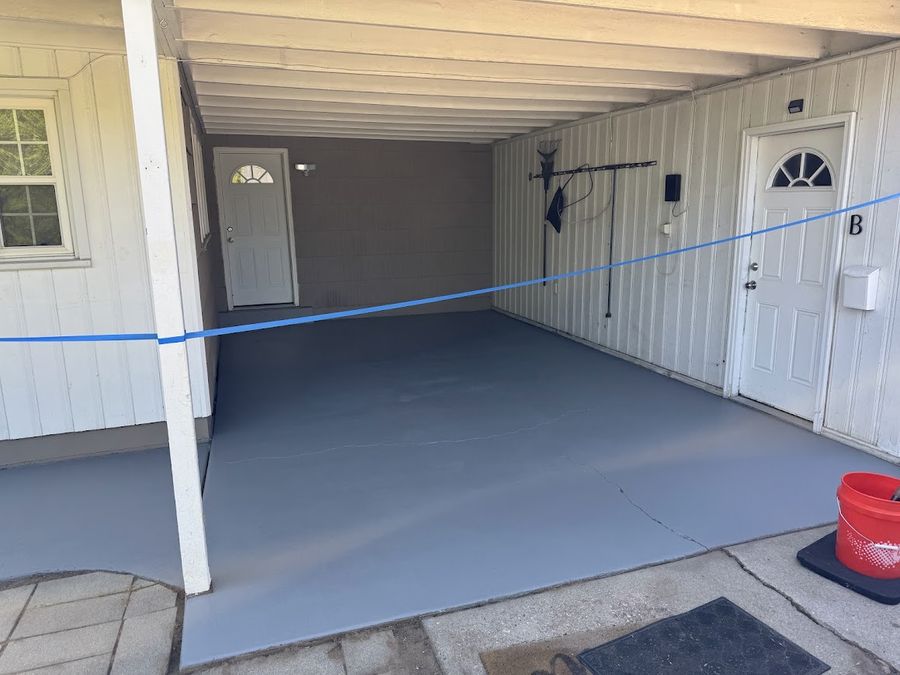 Garage refresh - after