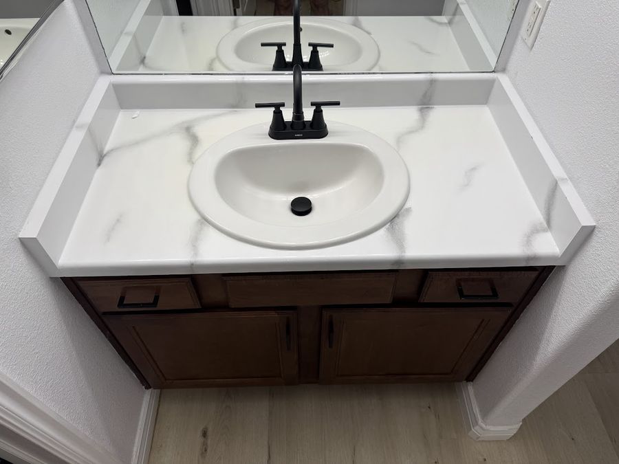 Counter & fixture upgrade - after