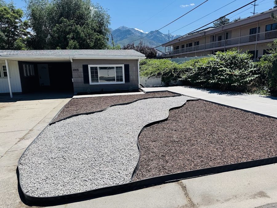 Xeriscape conversion - after